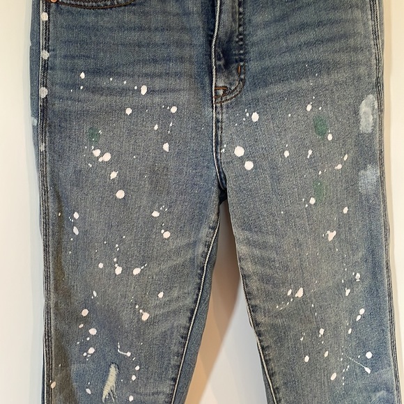 Point Sur Paint Splattered Denim - Picture 3 of 4